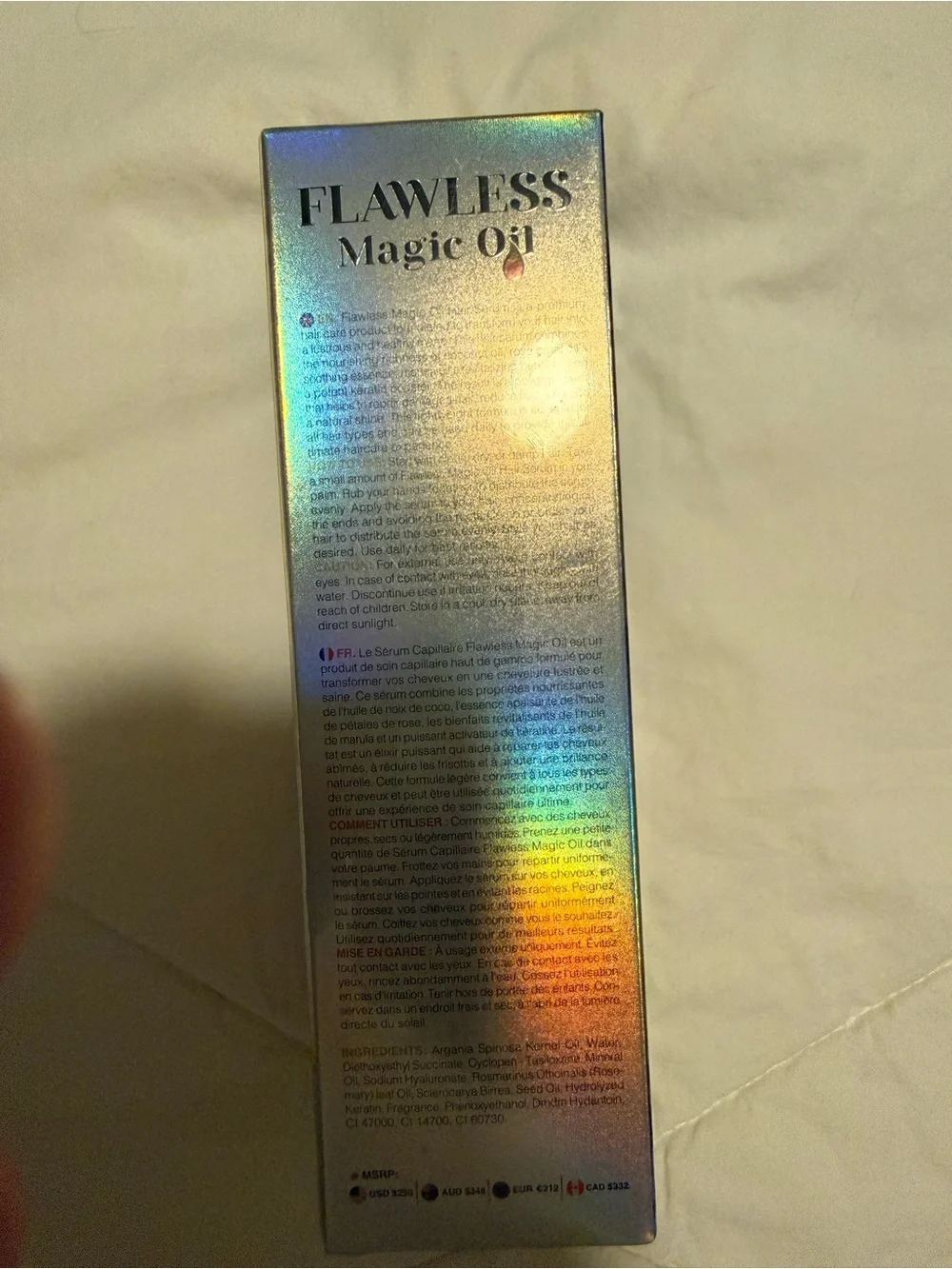 Flawless Magic Oil Hair Serum - Pink Holographic